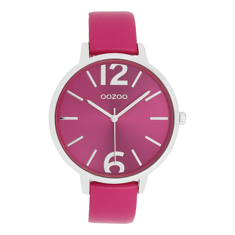 OOZOO Timepieces | Damenuhr Rose/Silber 42mm | C11686